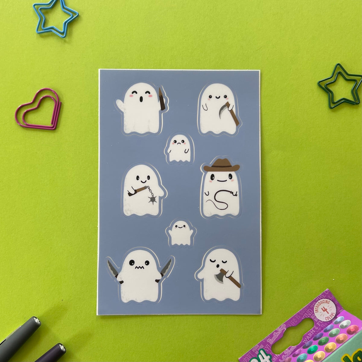 Ghosts Slaying - Sticker Sheets