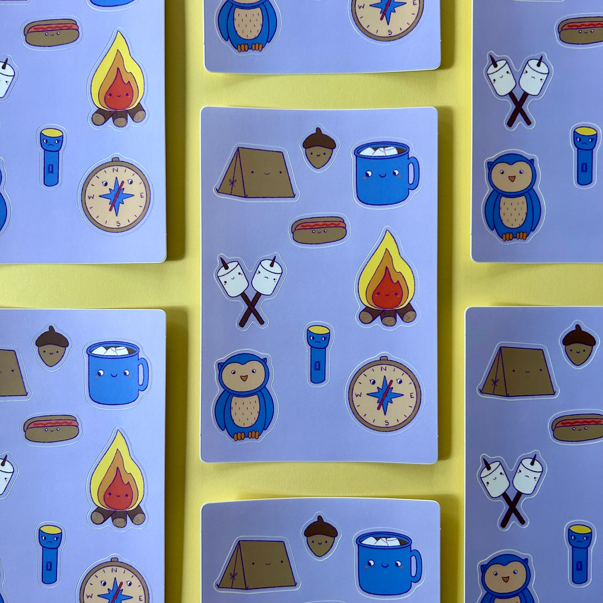 Camping - Sticker Sheet