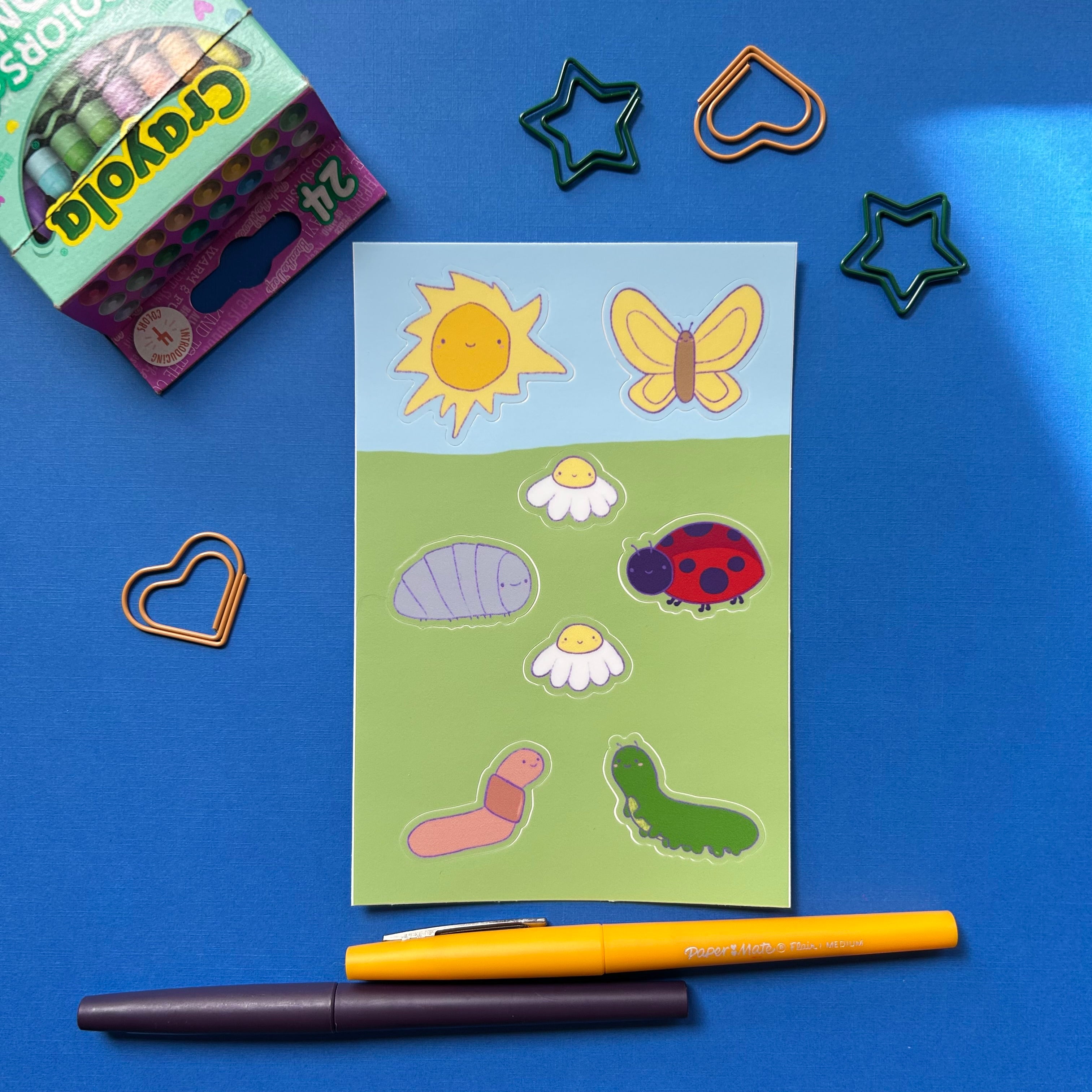 Sunny Days - Sticker Sheet