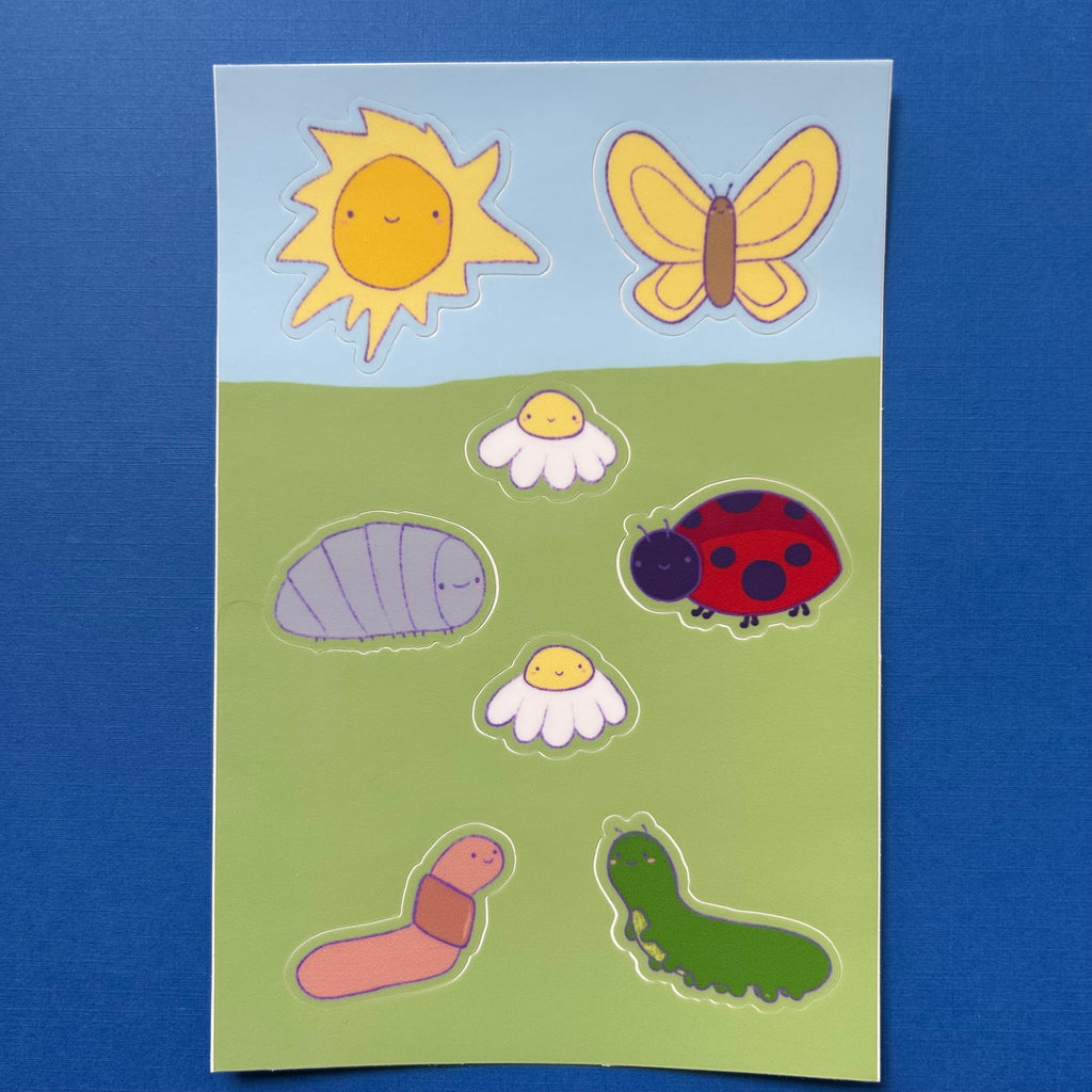 Sunny Days - Sticker Sheet