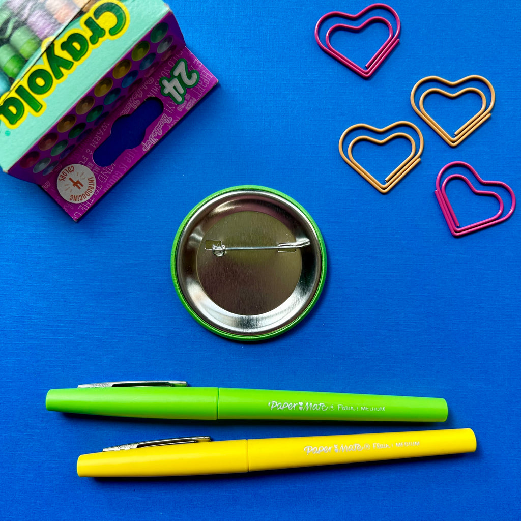 Rolly Polly Button Pin