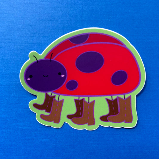 Cowbug Vinyl Sticker