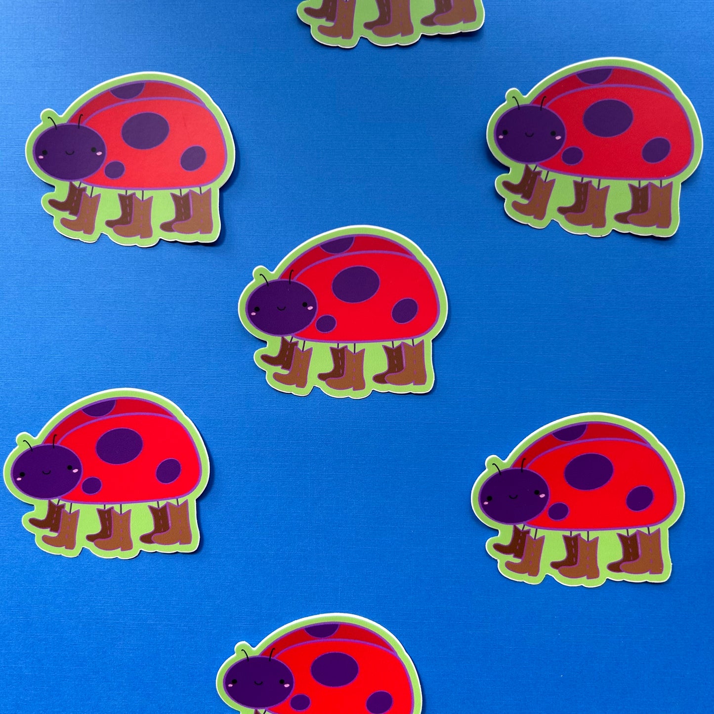 Cowbug Vinyl Sticker