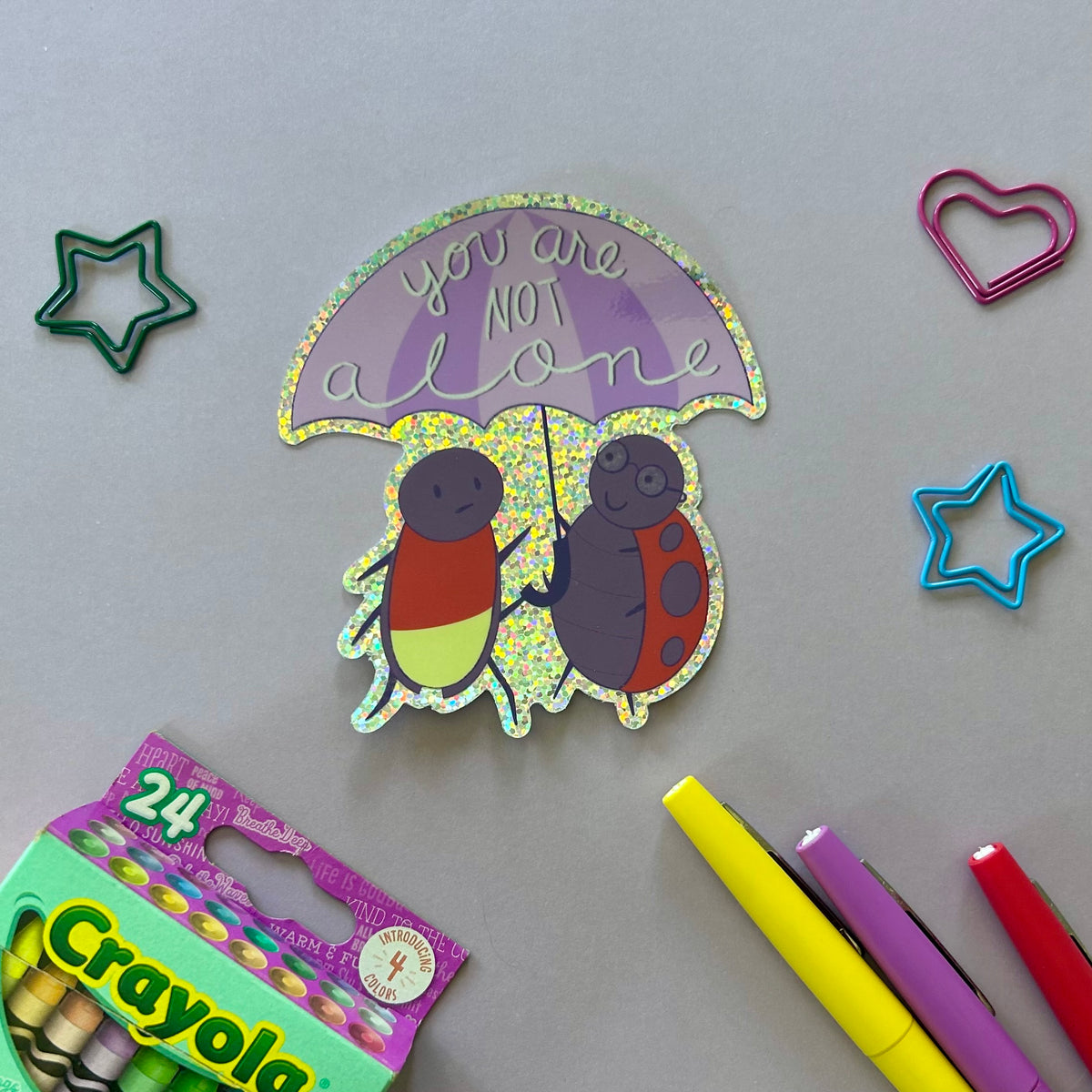 Buggie Besties - Glitter Stickers