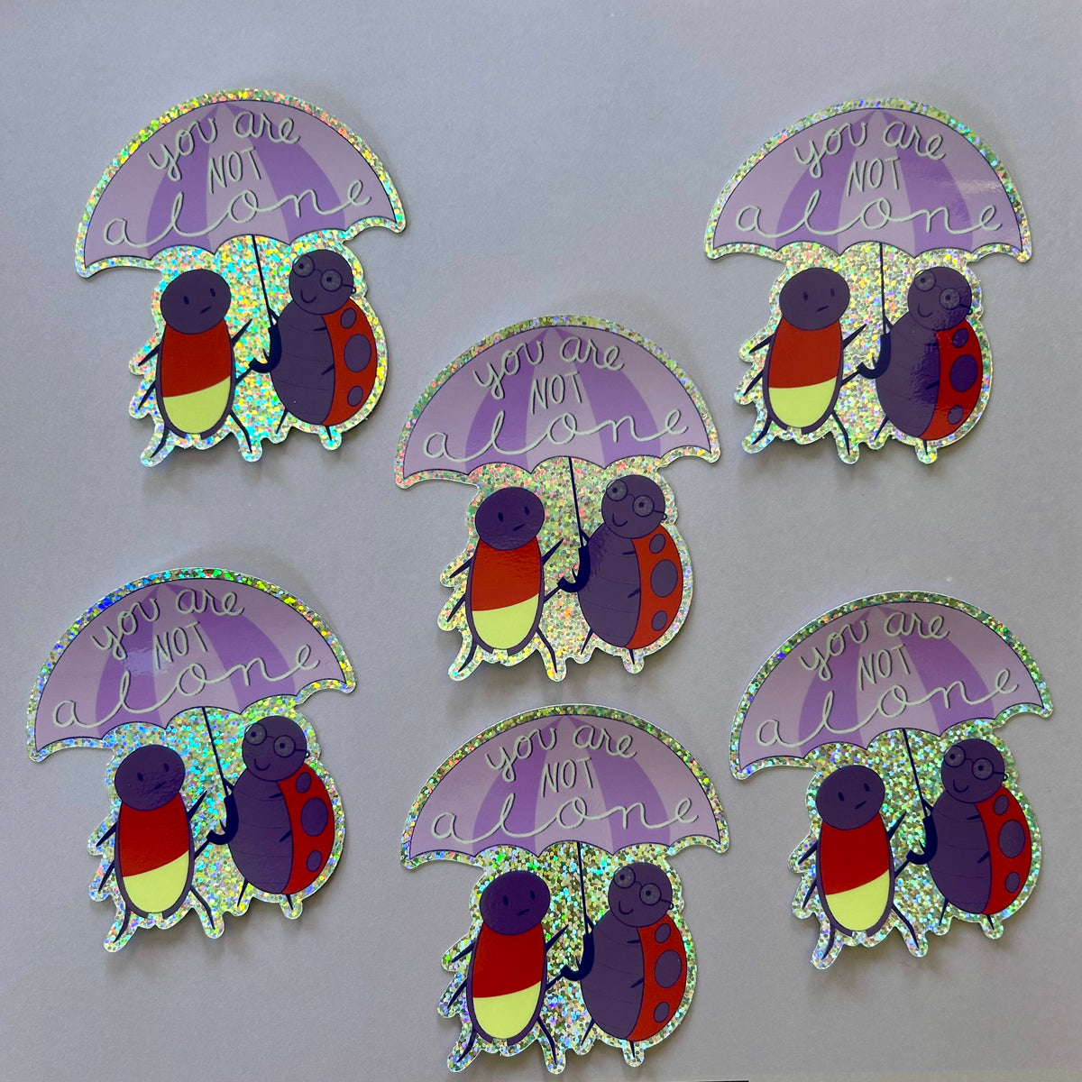 Buggie Besties - Glitter Stickers