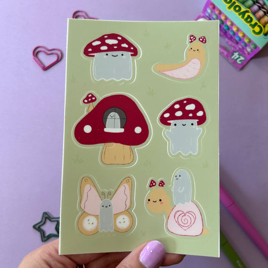 Just Ghosting Around - Sticker Sheet