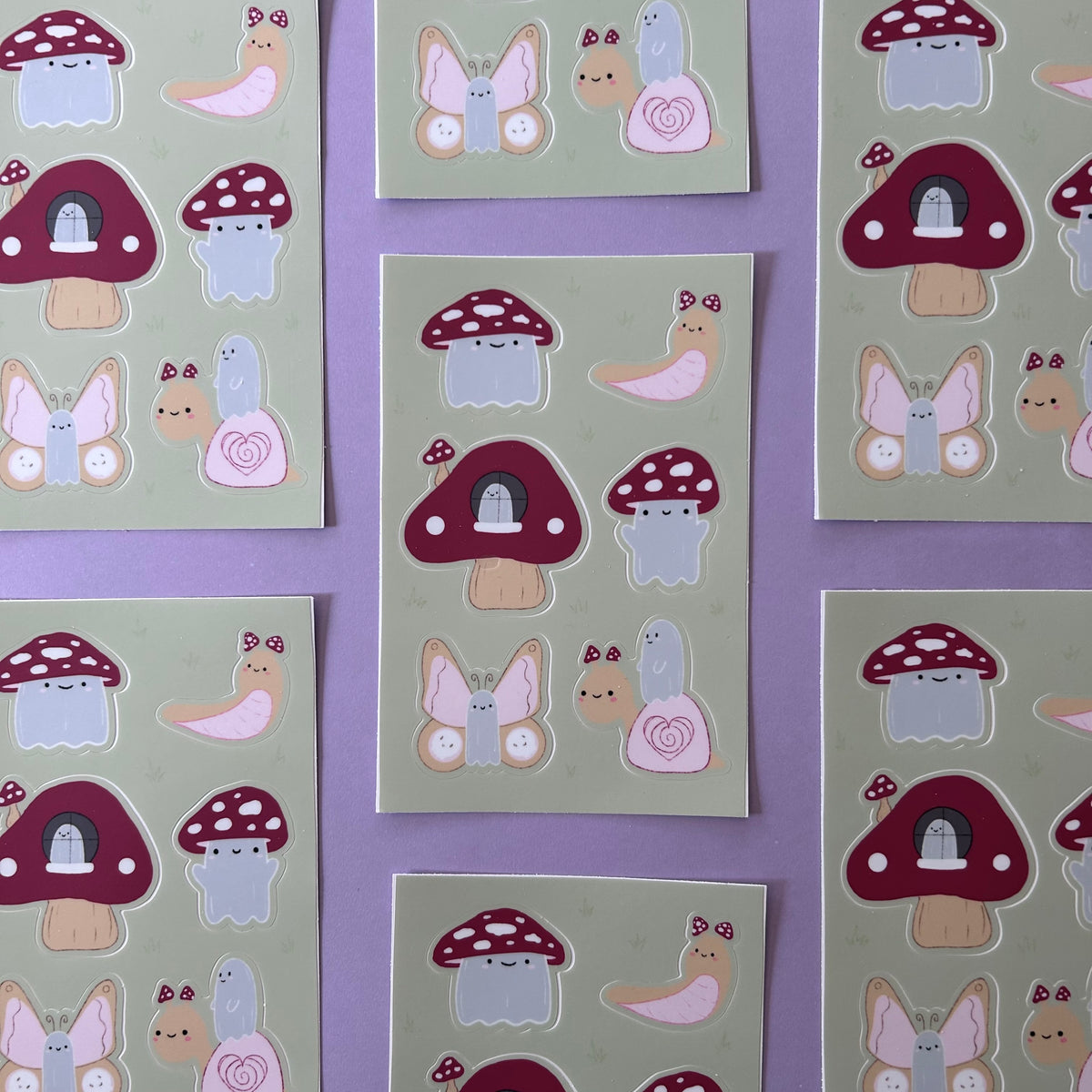 Just Ghosting Around - Sticker Sheet