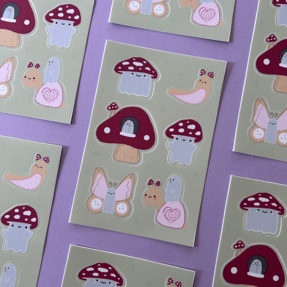 Just Ghosting Around - Sticker Sheet
