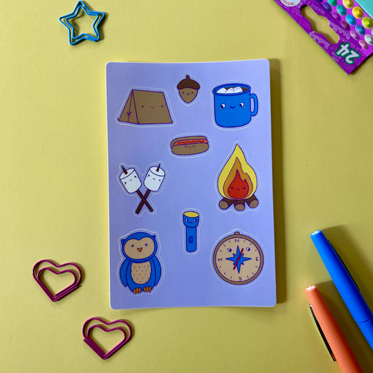 Camping - Sticker Sheet