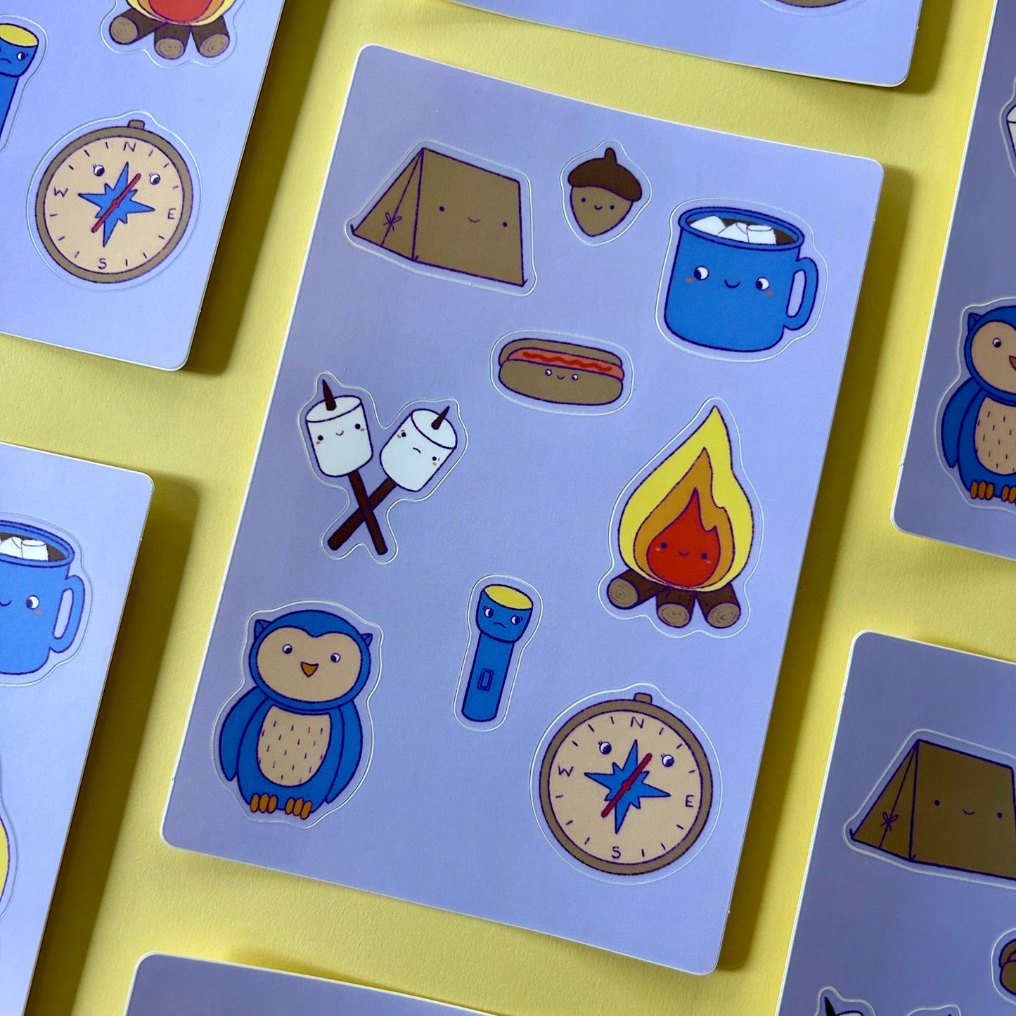 Camping - Sticker Sheet