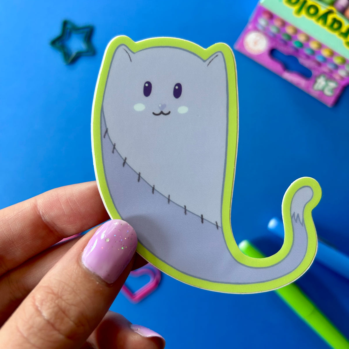 Ghost Cat - Sticker